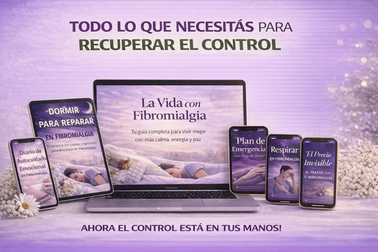 La Vida con Fibromialgia,entende tu cuerpo y aprende a convivir con la fibromialgia de forma más amable y real. + 5 Guias extras de REGALO